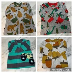 12 month Fleece Footed PJ’s